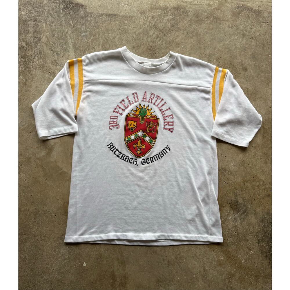 VTG 1970s/80s Butzbach, Germany Souvenir Tee 3/4 Sleeve Tee Size Small/Medium